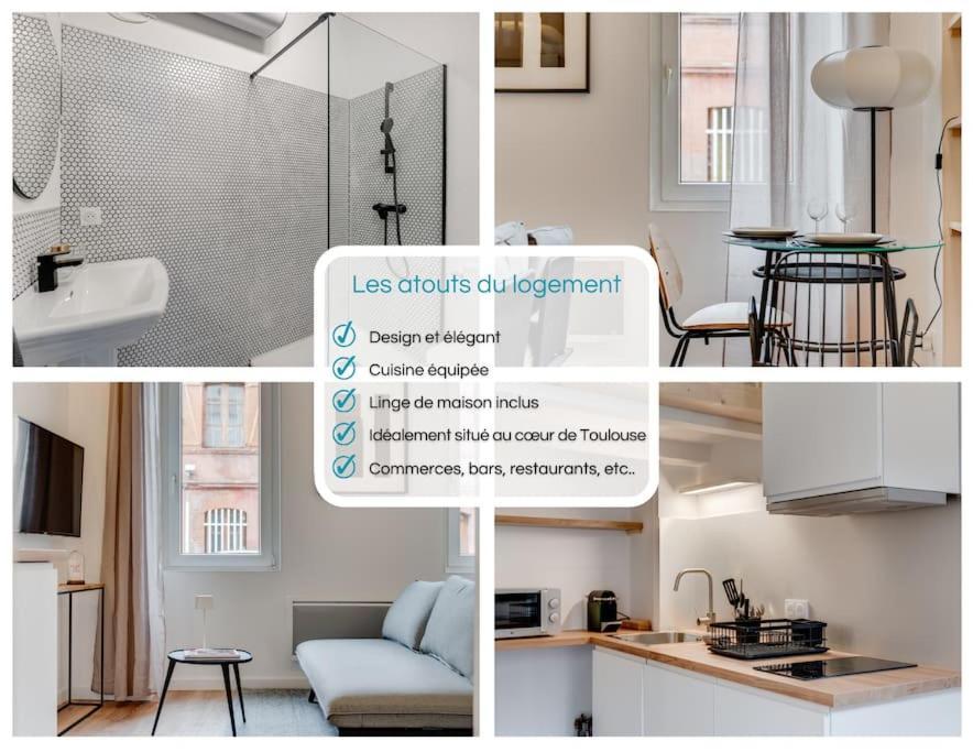 Ღ Le Cocon De St Aubin - Suite Au Coeur De Toulouse Exterior foto